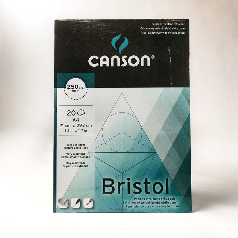 

Canson Bristol 20Sheets A4 250G