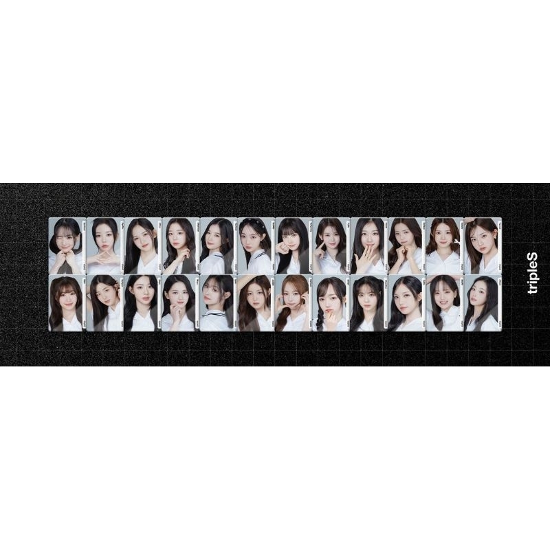 (RESERVED) TripleS Assemble Objekt Photocard