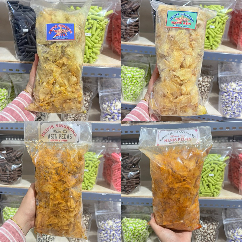 

Keripik Singkong Mama Via 250 Gram