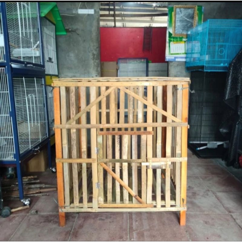 Kandang ayam bongkar pasang