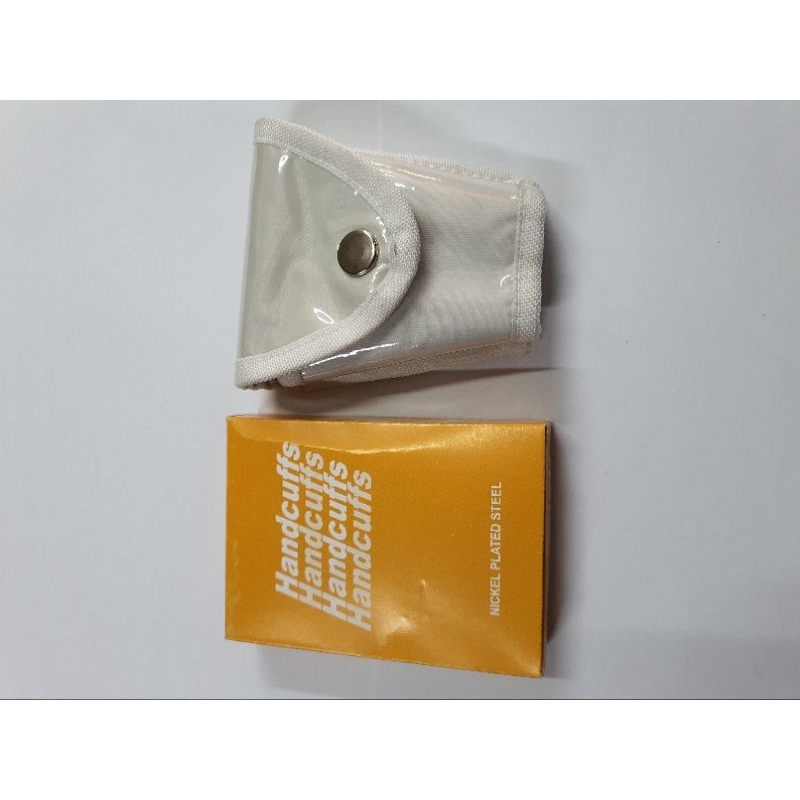 Sarung Borgol Putih Kanvas Dan Borgol Dus Kuning | Borgol security | Borgol polisi Sama Sarungnya