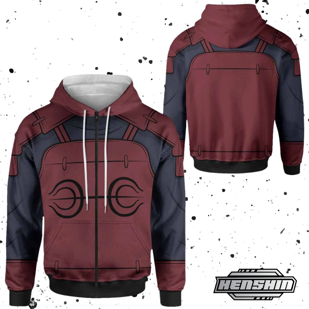 Jaket Hoodie Hasirama Senju dan Tobirama Senju Naruto
