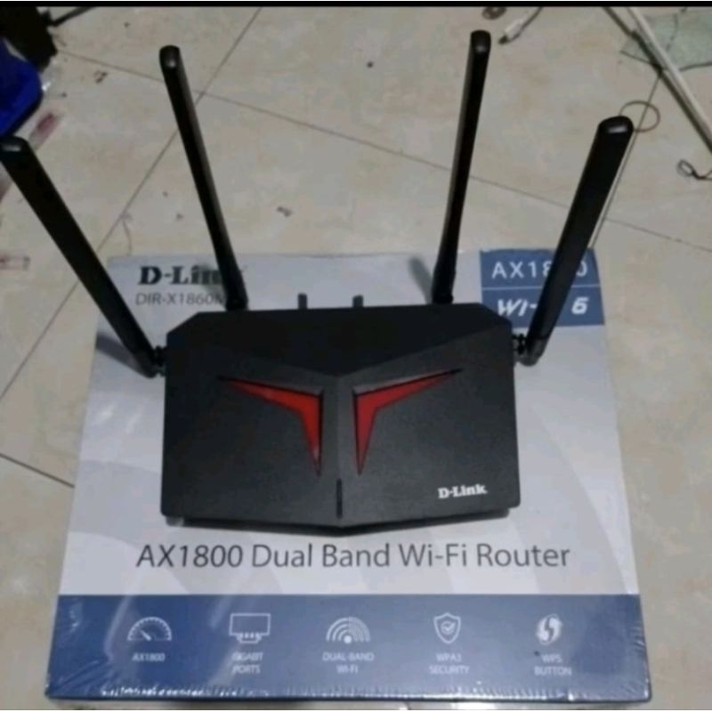D-LINK TRANSFORMERS X-1800M AX 1800 DUALBAND WIFI-6