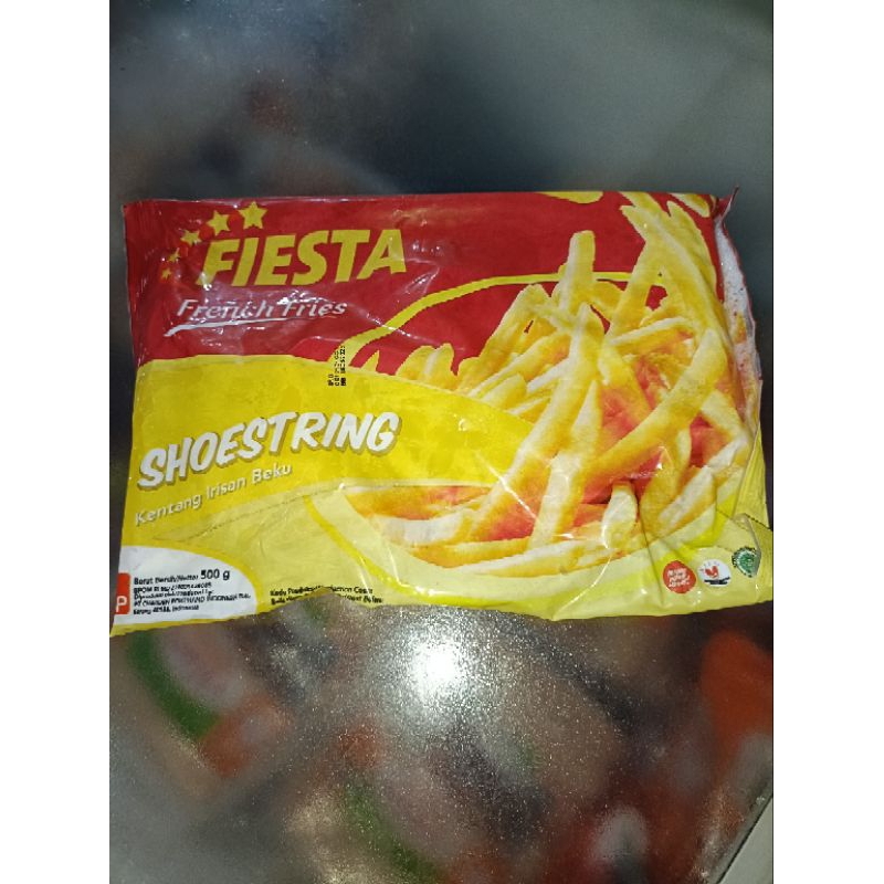 

Fiesta shoestring kentang goreng 500gr
