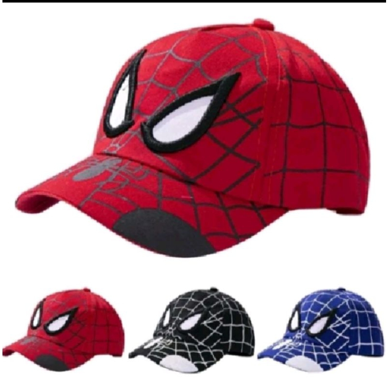TOPI MOTIF SPIDERMAN FULL PRINT