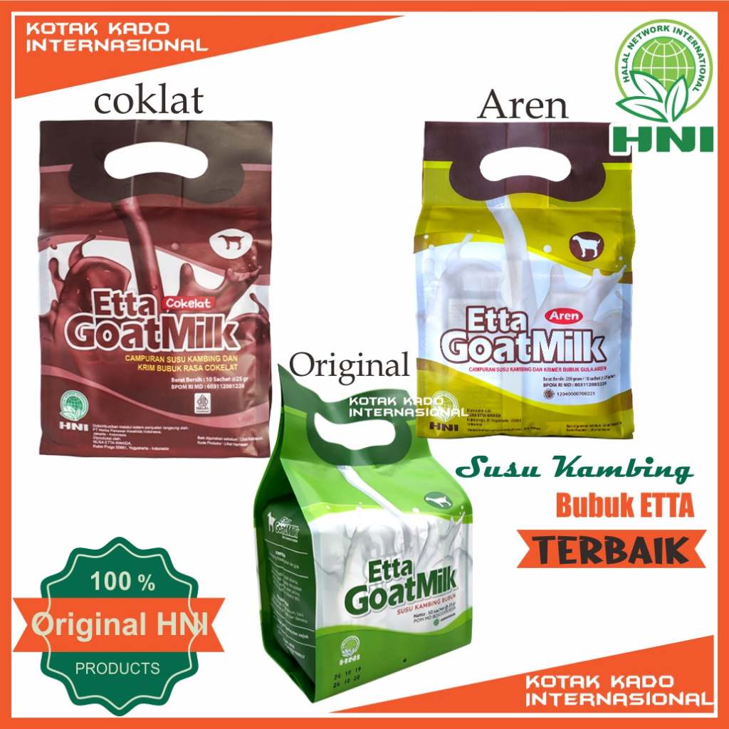 

ETTA GOAT MILK ORIGINAL, COKLAN DAN AREN