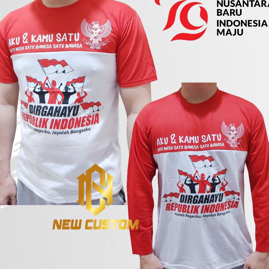 Tawaran KAOS MERAH PUTIH 17 AGUSTUS th 79  kaos 17 agustus 224