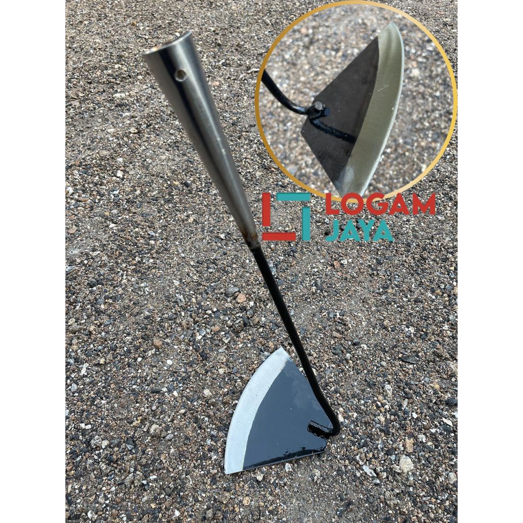 Cangkul Mini Bahan Full Besi Panjang 38 cm/ Cangkul Kecil Serbaguna