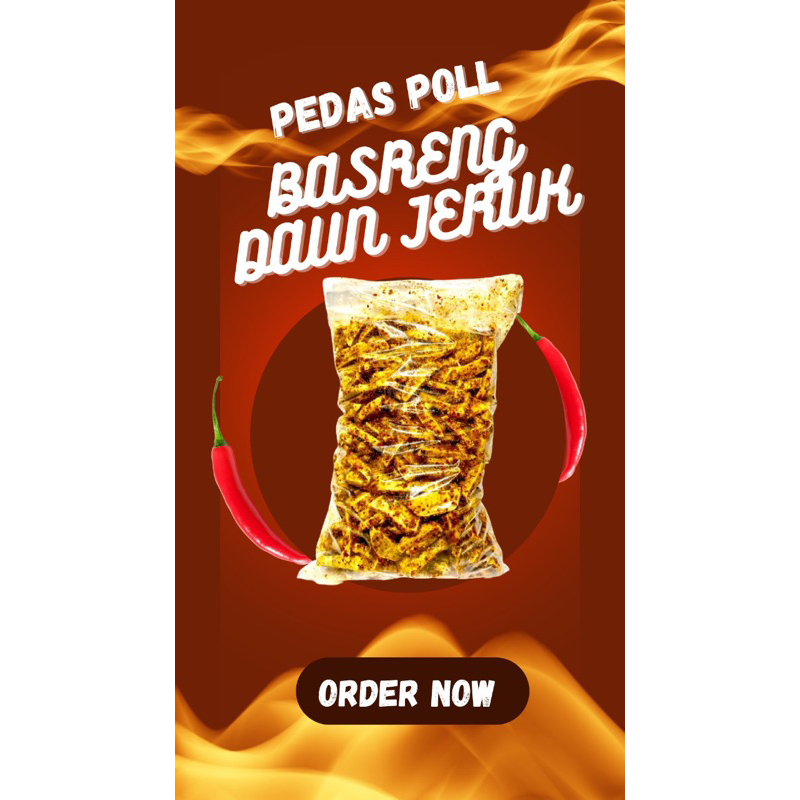 

Basreng pedas daun jeruk 1kg termurah