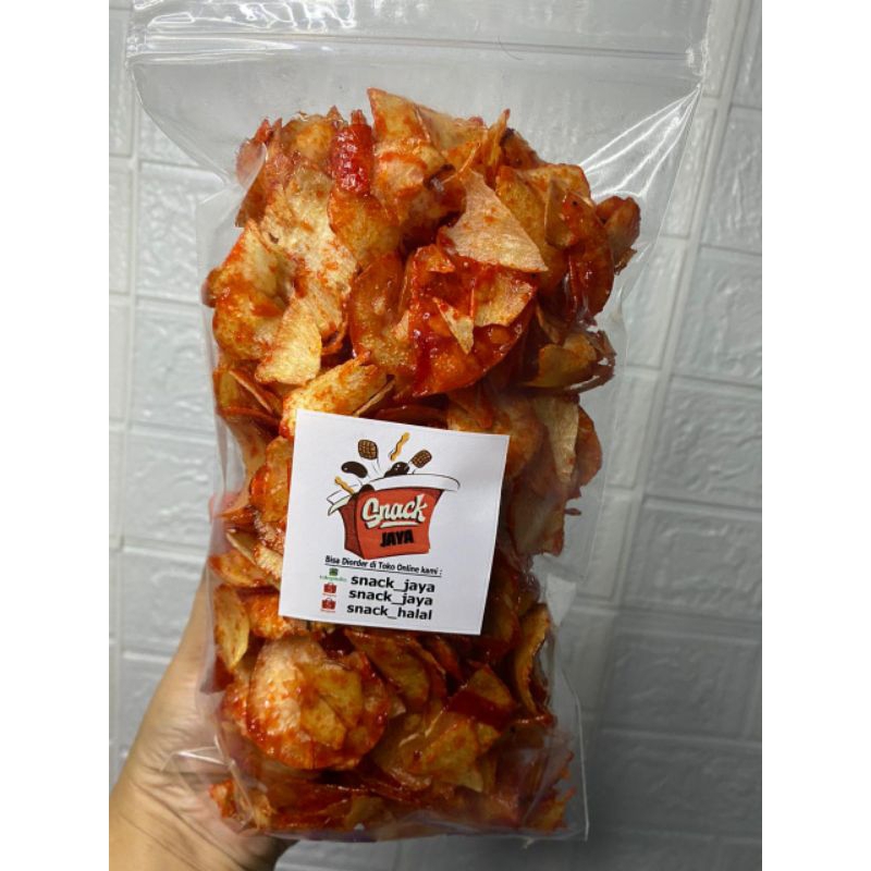 

KRIPIK SINGKONG PEDAS MANIS