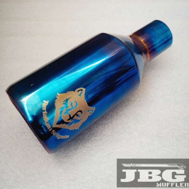 Knalpot srigala serigala stenlis bluemoon mobil grandmax APV carry Futura t120ss dan sejenisnya