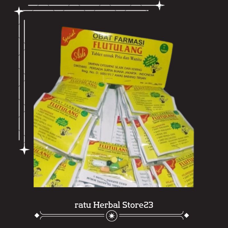 Flu Tulang Original isi 50 Sachet 1 Gantung