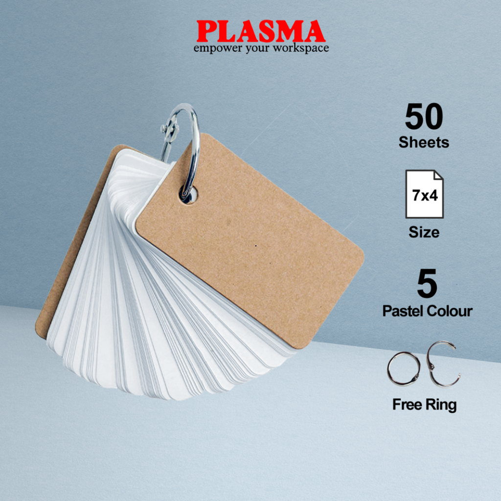 

[50 Lembar] FLASH CARD Candy Colour Notebook Mini Warna Memopad note Free Ring memo TERMURAH
