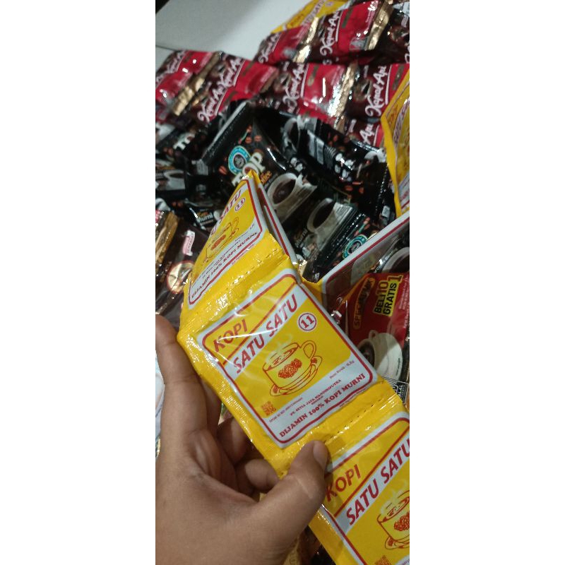 

Kopi satu satu sachet