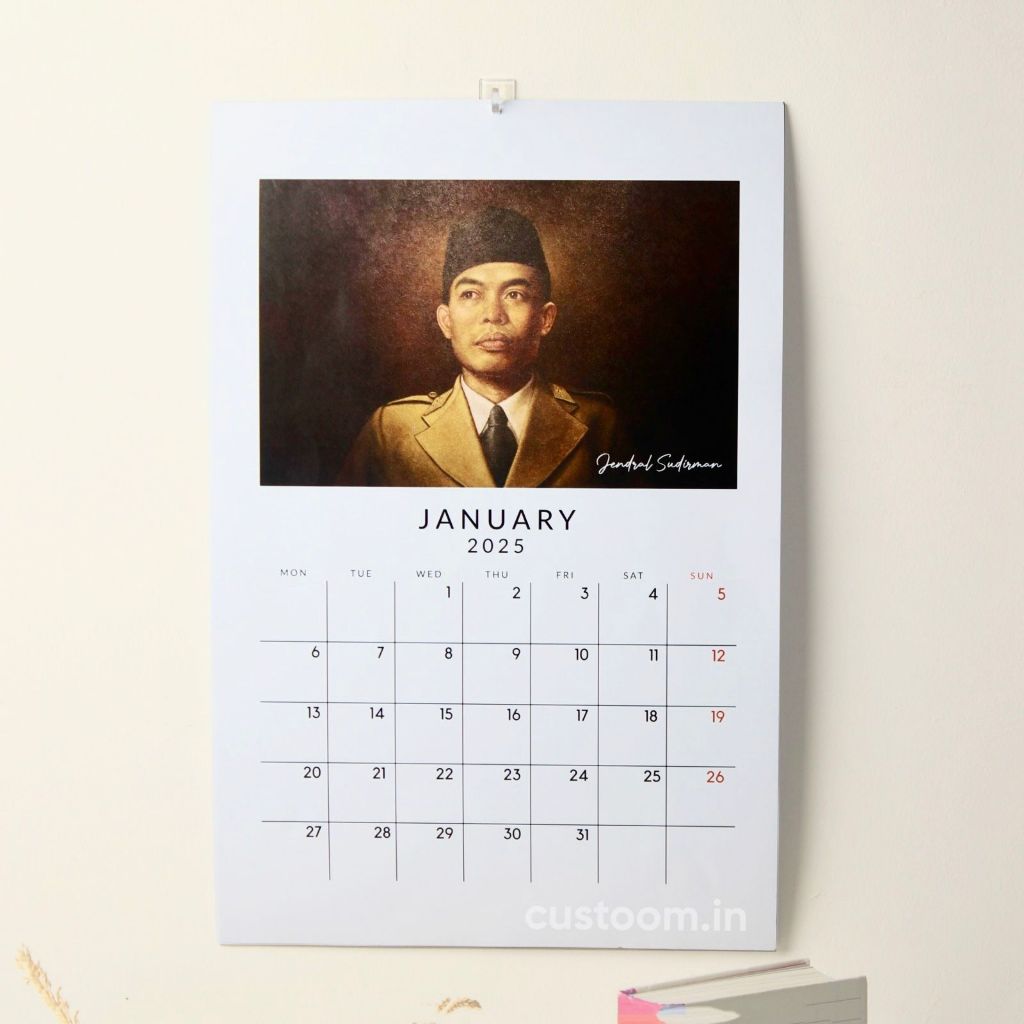 

Kalender Aesthetic Ukuran A3 Edisi Kemerdekaan - Kalender Dekorasi Aesthetic - Dirgahayu