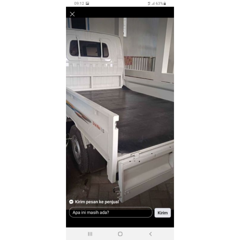 Alas bak pick up grand max