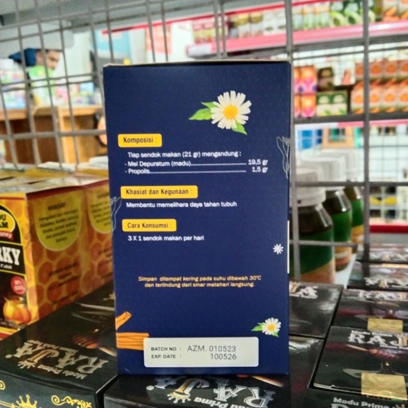 

Madu manis plus propolis