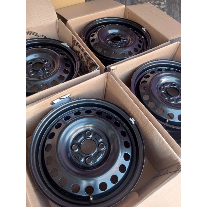 velg mobil pelek kaleng ring 15 original honda mobilio
