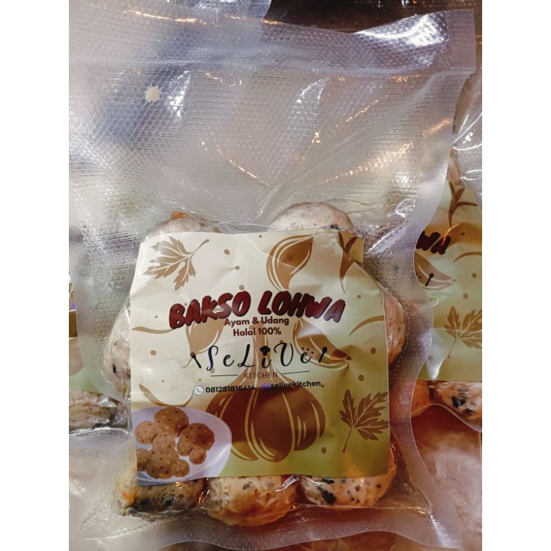 

Bakso Lohua / Bakso Lohwa / Bakso Lohwa Ayam Udang / bakso Rambutan / Baso Lohua
