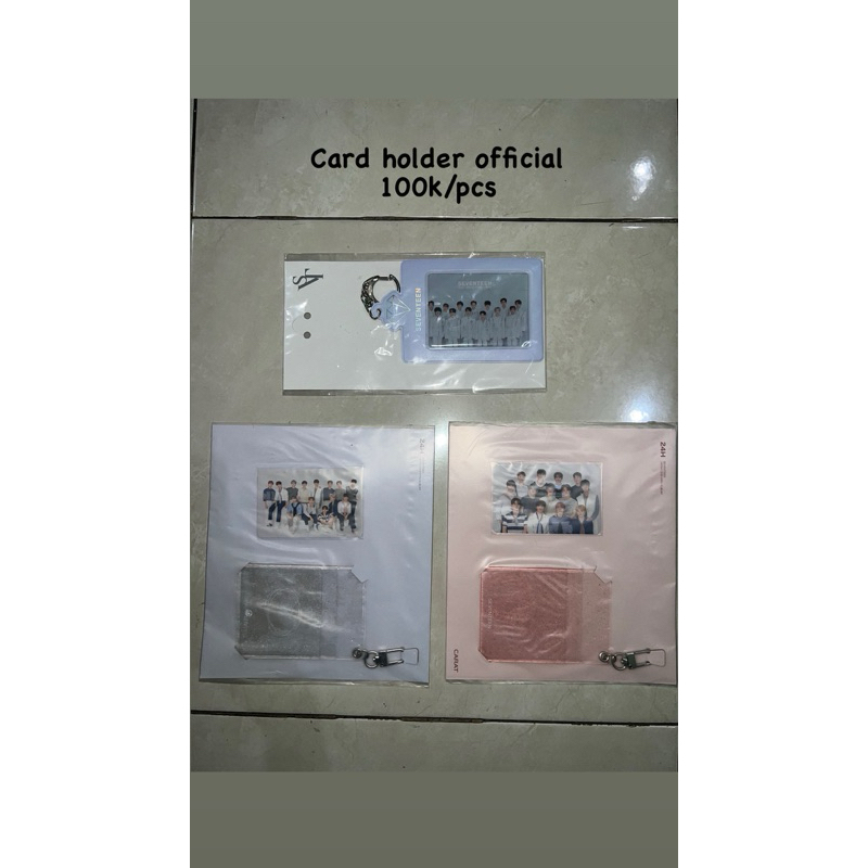 Card Holder Official Pledis Seventeen