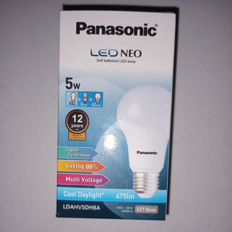Lampu Panasonic LED Neo 5 Watt