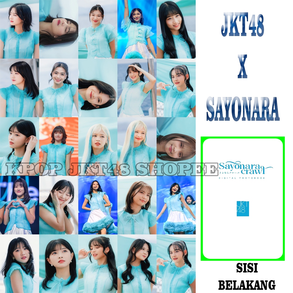 Photocard JKT48 SAYONARA CRAWL
