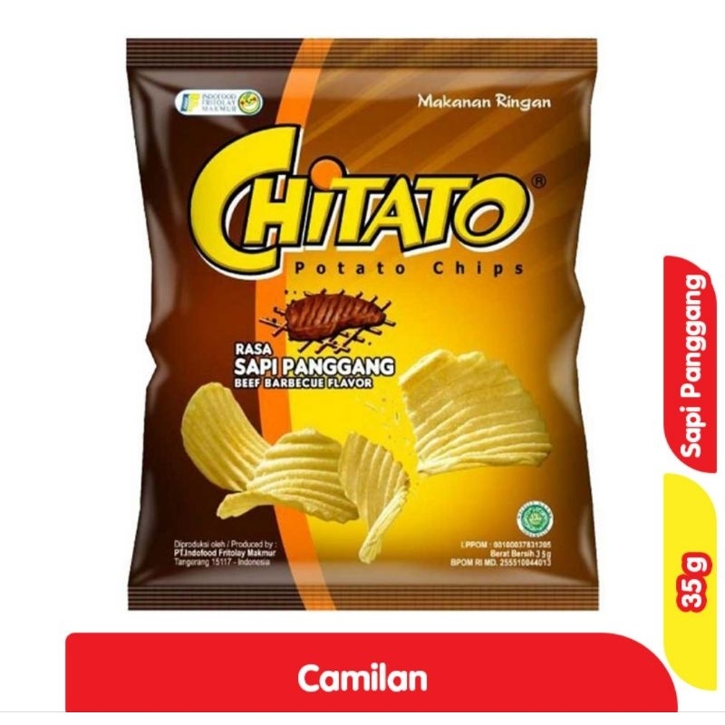 

CHITATO Keripik Kentang Rasa Sapi Panggang isi 35, 68,120 gram