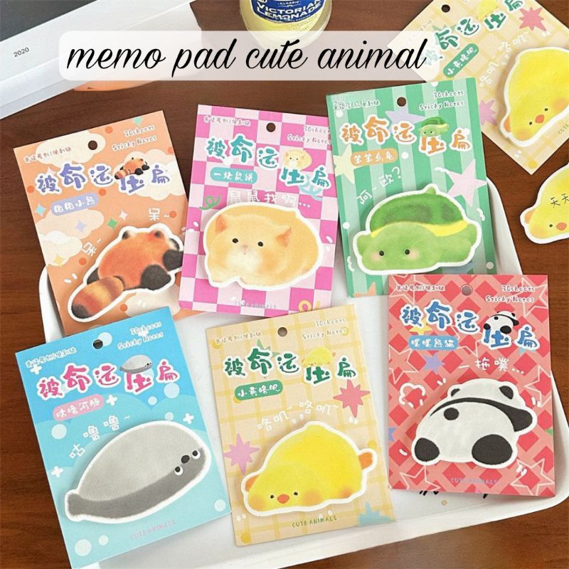 

STICKY NOTE MEMOPAD CUTE ANIMAL MM-58