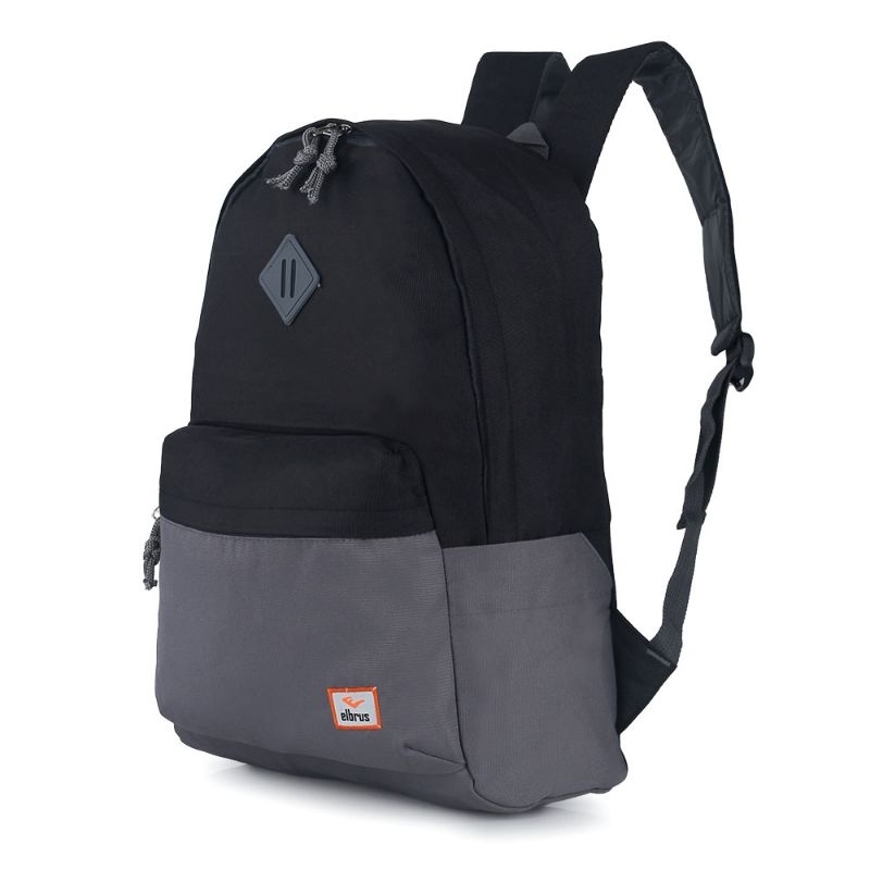 Outvin Tas Ransel Pria Casual untuk Sekolah Kerja Backpack Hitam Cowok