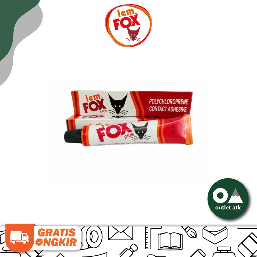 

Lem Fox Plus Tube 20 Gr - Lem Kuning