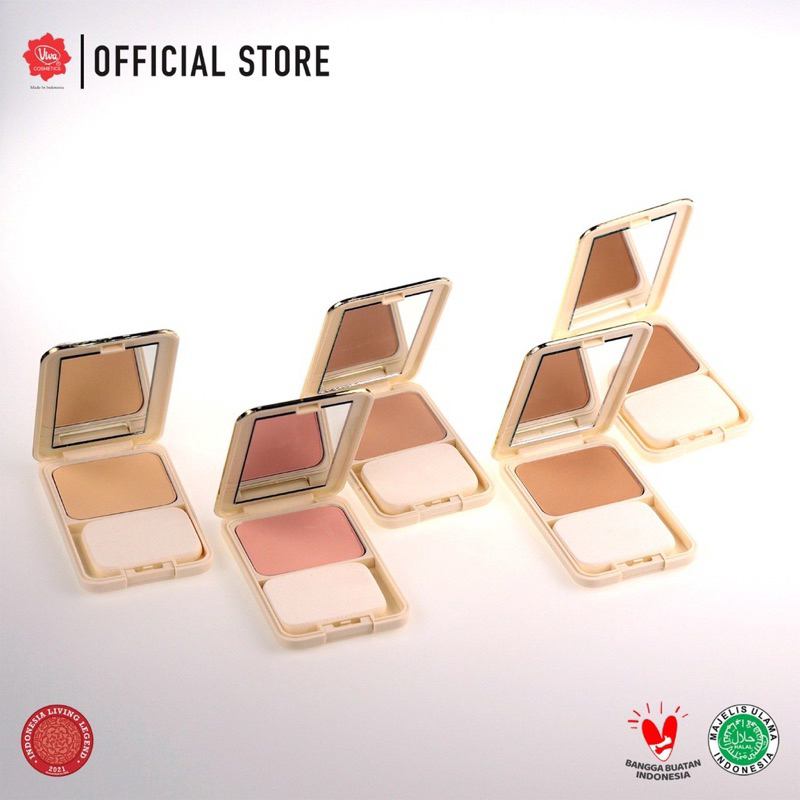 Viva queen two way cake bedak padat