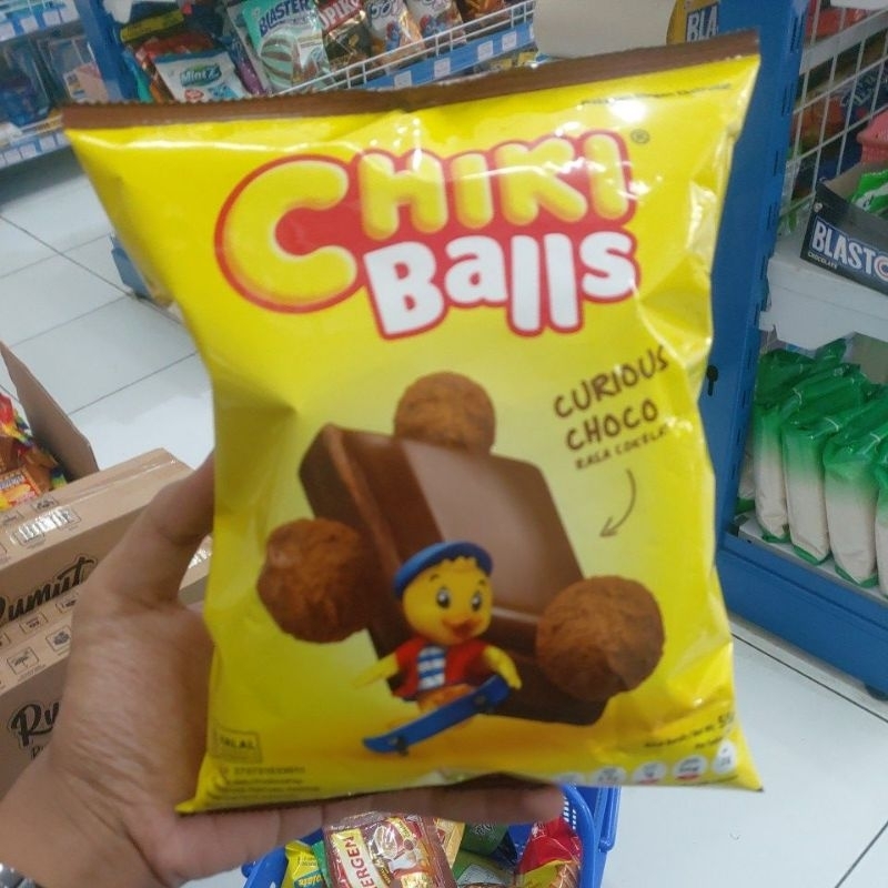 

Chiki Balls coklat 55gr