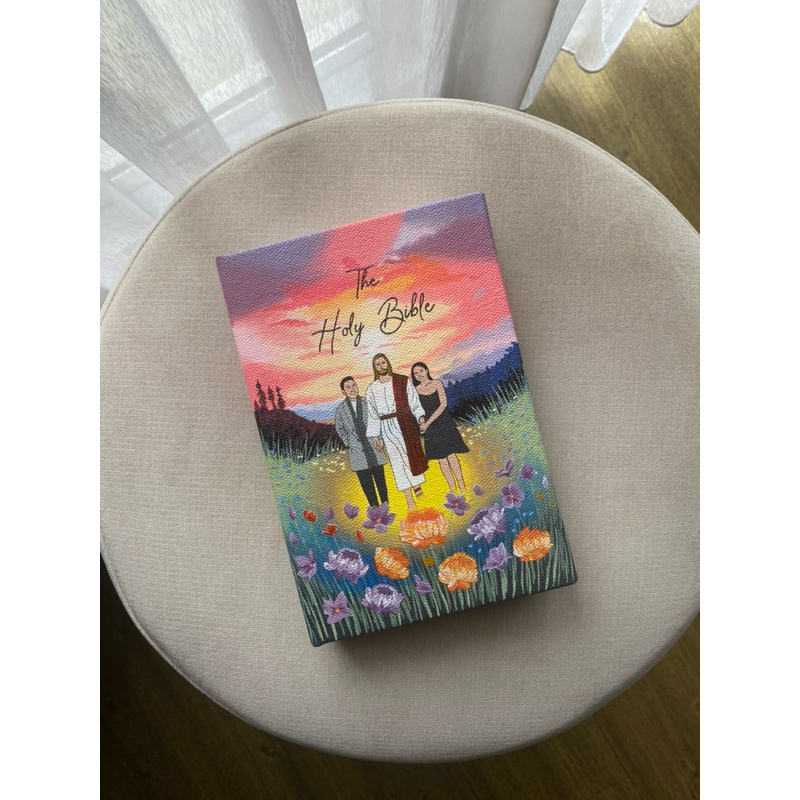 ALKITAB BERLUKIS / CUSTOM ALKITAB - 100% PAINTING ART ON CANVAS