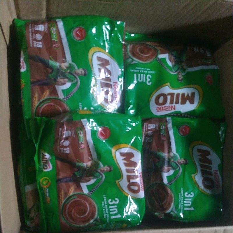 

milo3in1 original Malaysia 14 stik