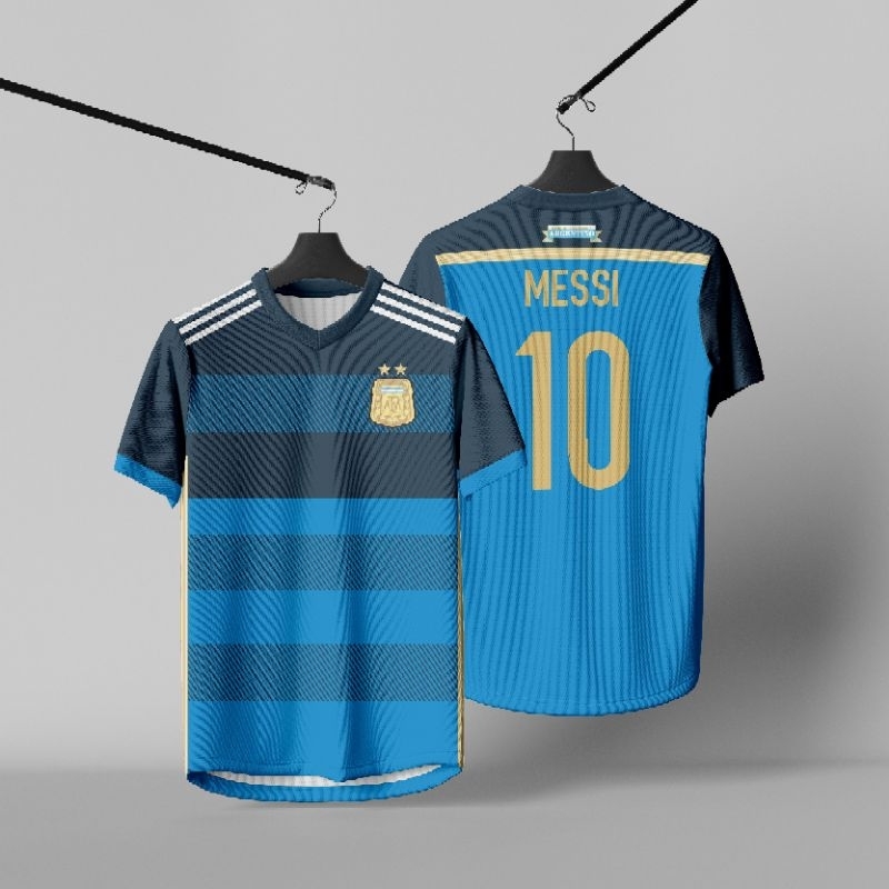 Jersey Argentina Away 2014 full printing