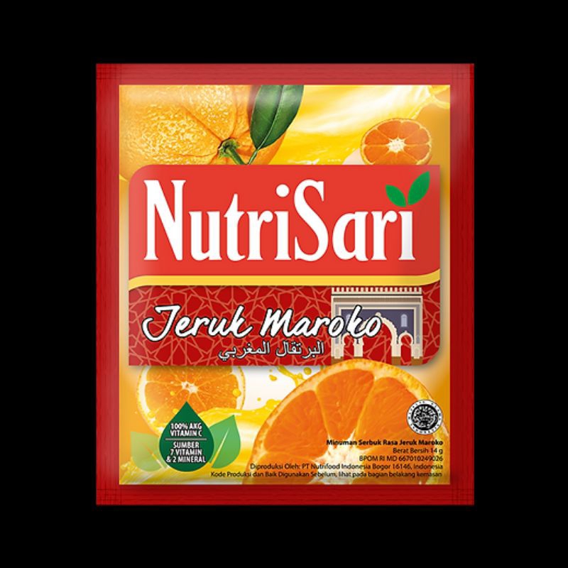 

Nutrisari jeruk maroko