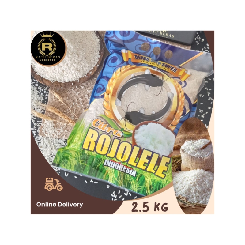 

BERAS ROJOLELE PREMIUM 2.5 KG / 2 KG KEMASAN LAMINASI