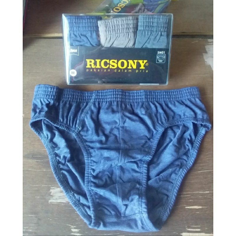 Celana Dalam Pria Ricsony Sm01 isi 3 pcs