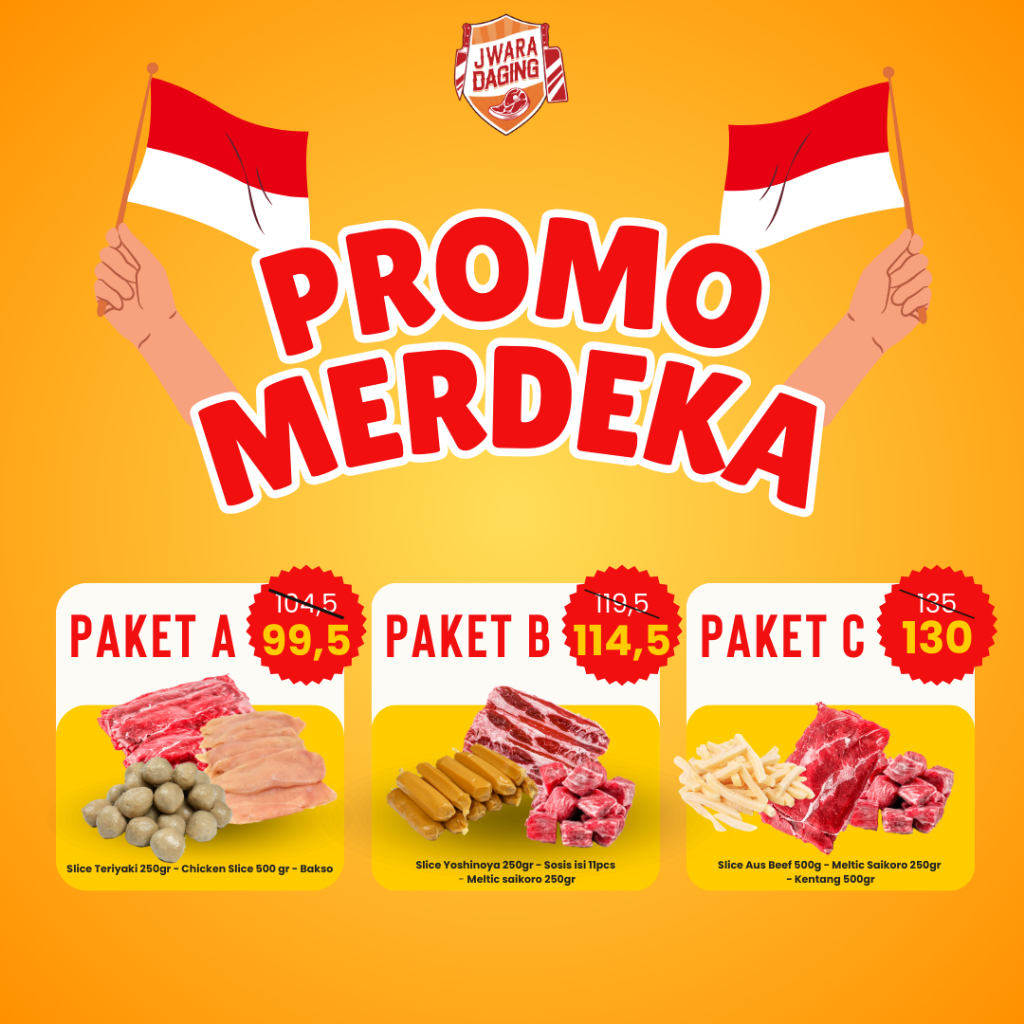 

Promo Daging Paket Merdeka