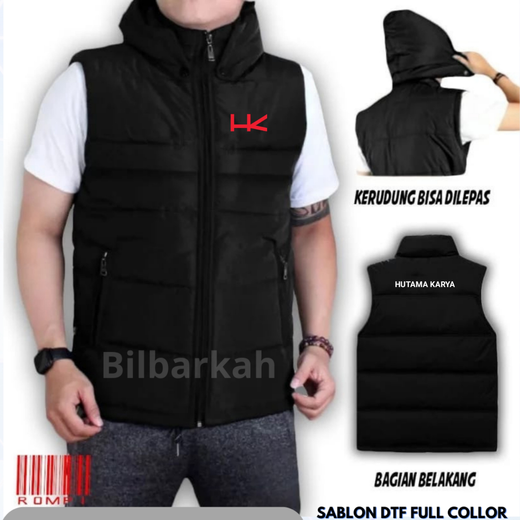 Rompi Hutama Karya Jaket rompi Parasut Hutama karya Bisa Custom