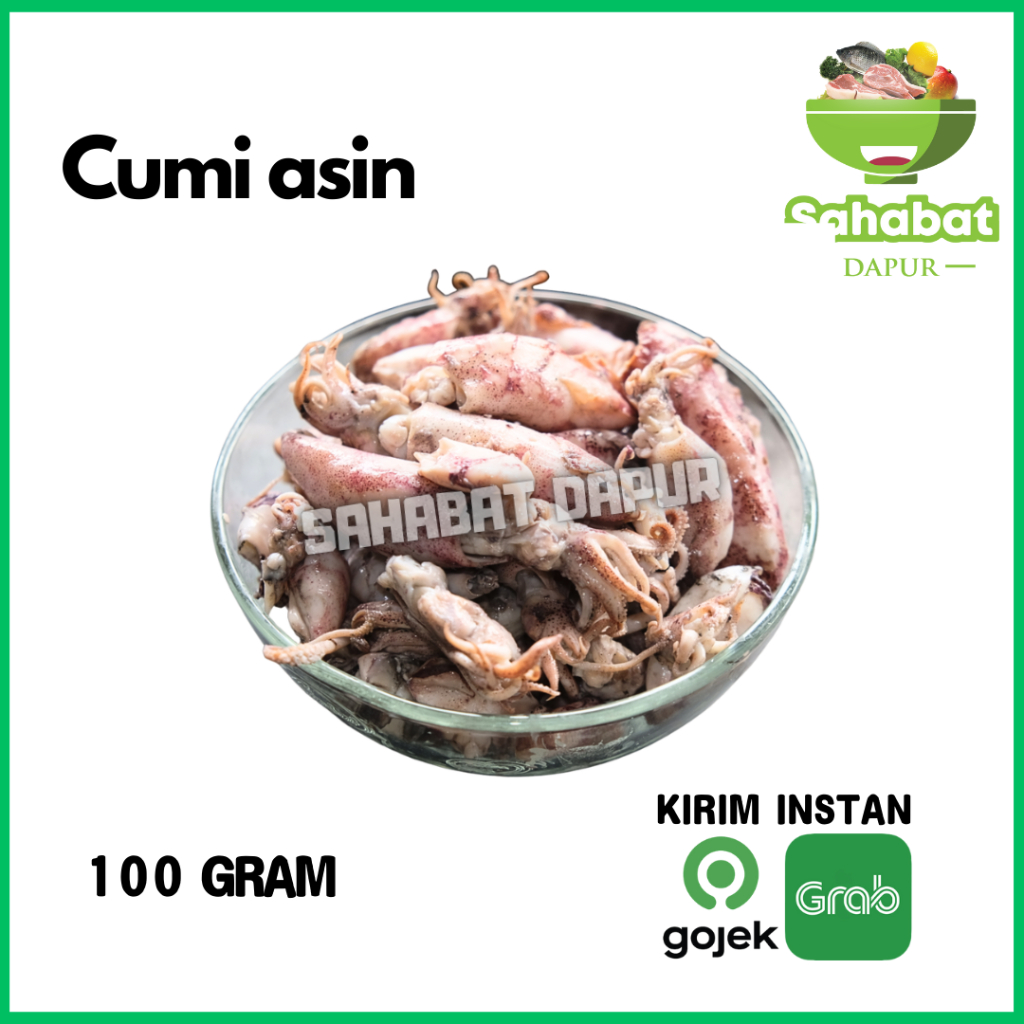 

Cumi Asin 100 gram - Sahabatdapur