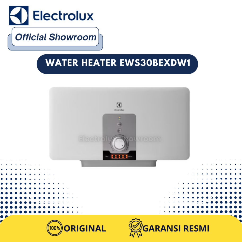 ELECTROLUX EWS30BEXDW Water Heater Storage 30 Liter Anti Karat Titanium