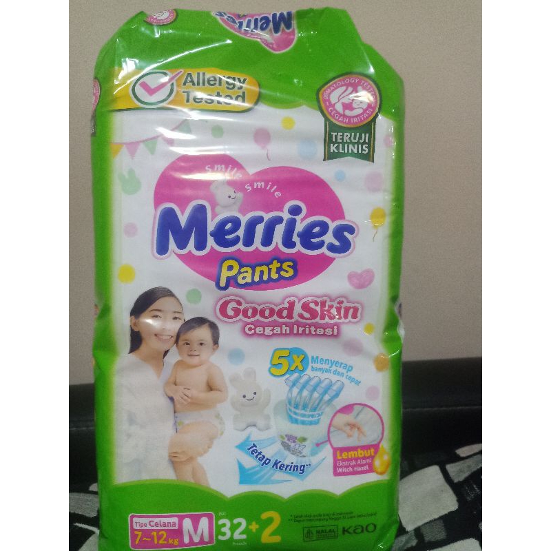 Pampers Merries M34