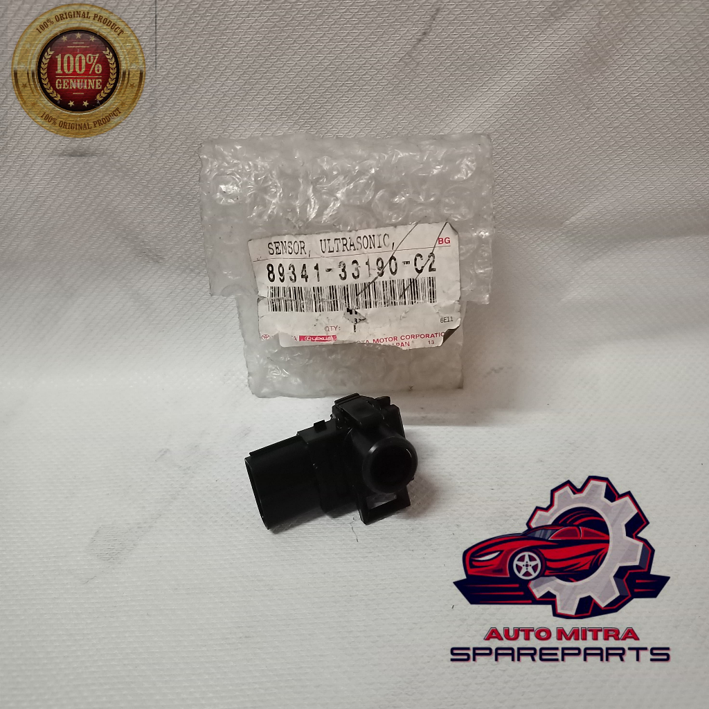 sensor parkir mundur bumper belakang Toyota Land Cruiser Lexus LX570 Camry Original 89341-33190-C2