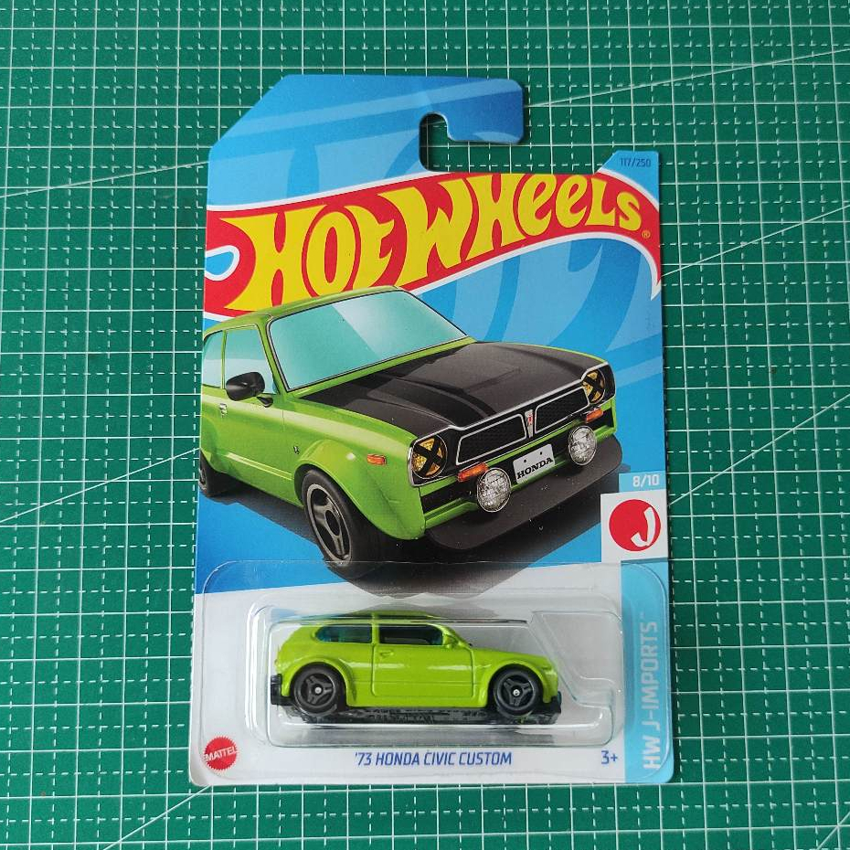 Hotwheels 73 Honda Civic Custom