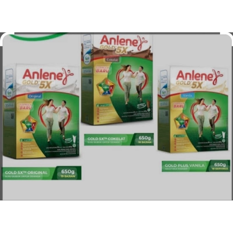 

Anlene Gold 600 gr box ada 4 rasa