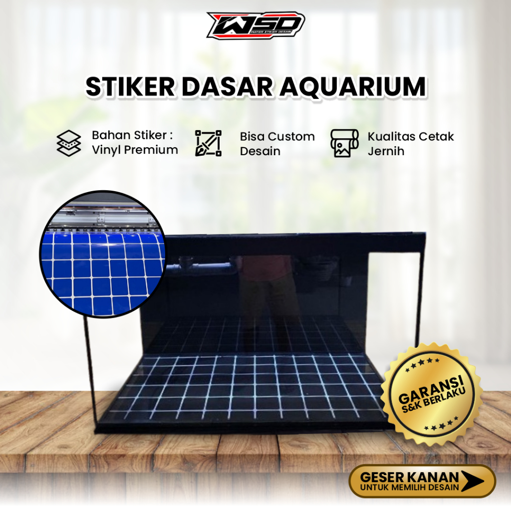 Background Aquarium, Stiker Aquarium, stiker dasar aquarium