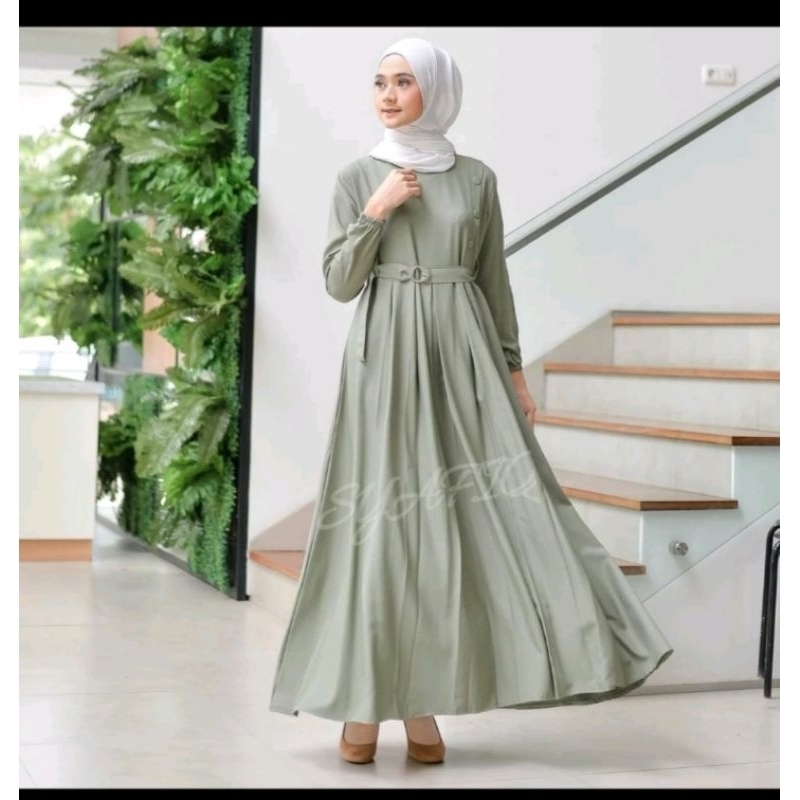 Baca DESKRIPSI cuci gudang /gamis wanita / gamis terbaru /gamis murah