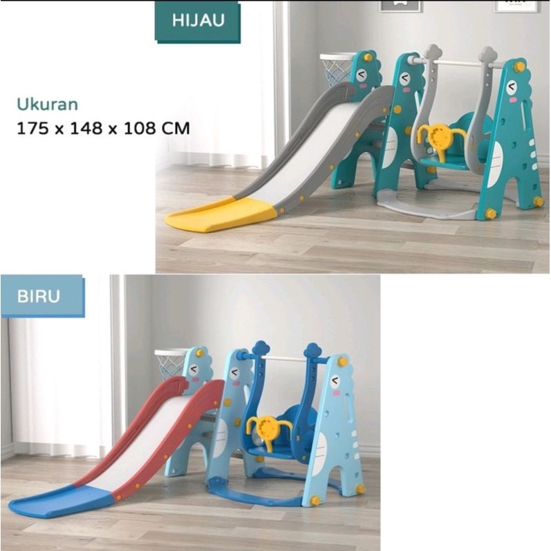 Mainan Prosotan dan Ayunan Anak murah meriah | Perosotan 3 in 1 | Playground Child
