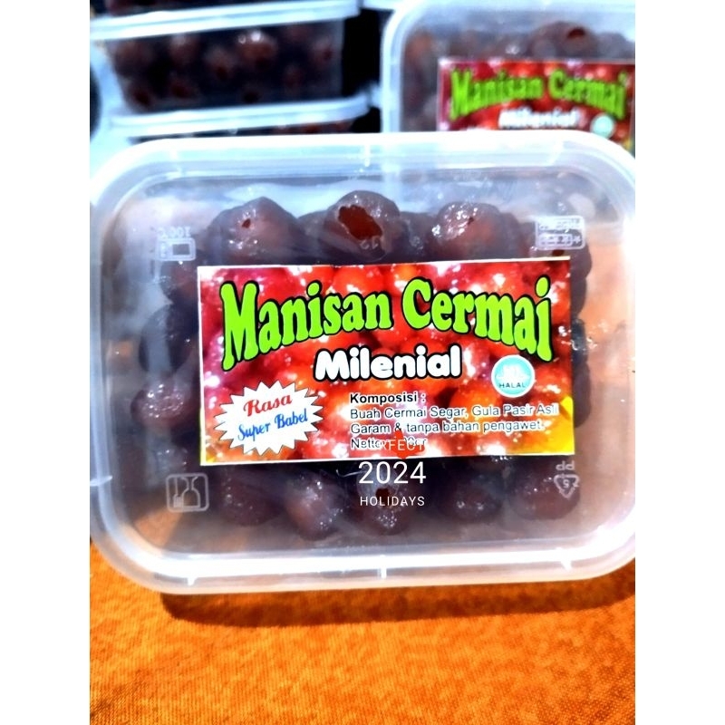 

Manisan Cermai Ceremai Cereme bahan alami dengan gula asli